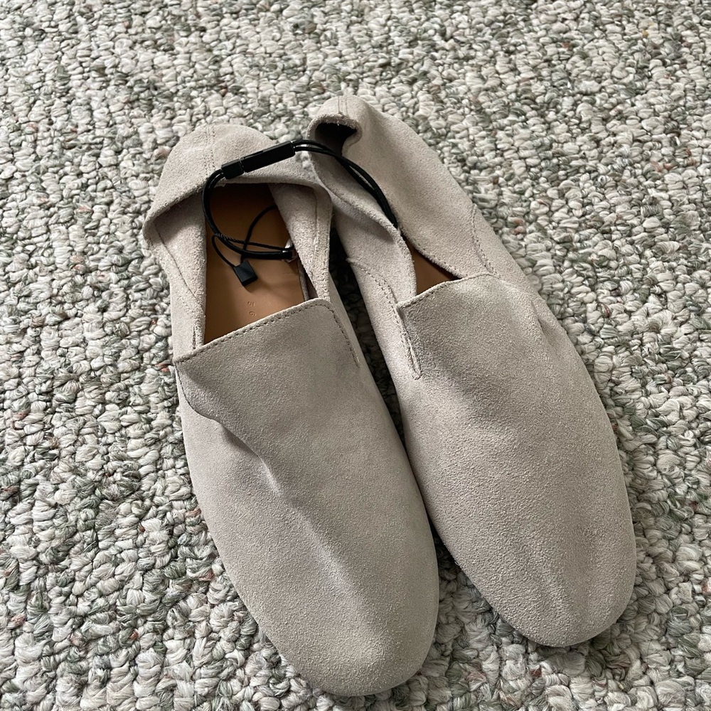 Zara Suede Loafers